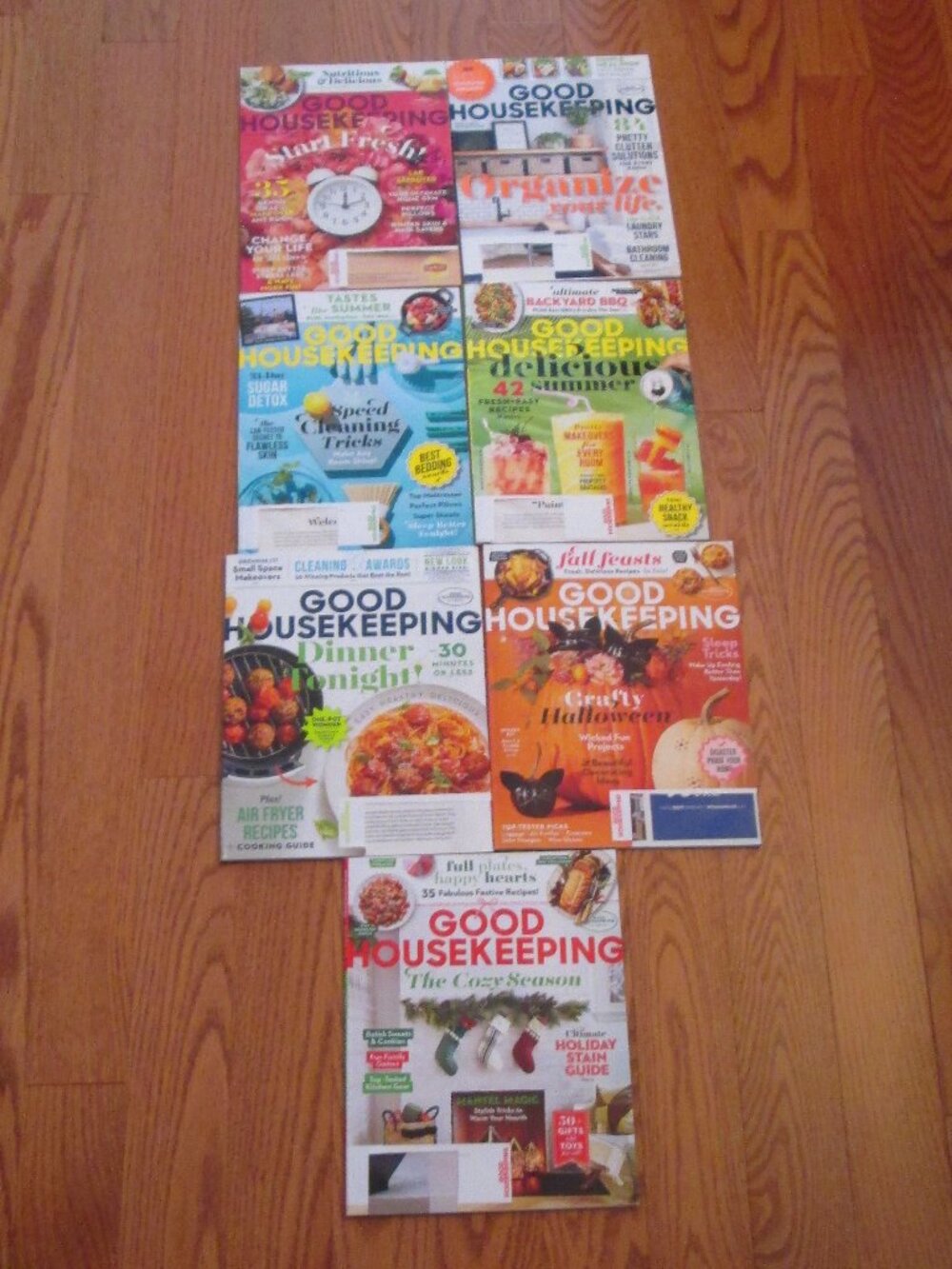 Good Housekeeping magazine - 7 issues 2021